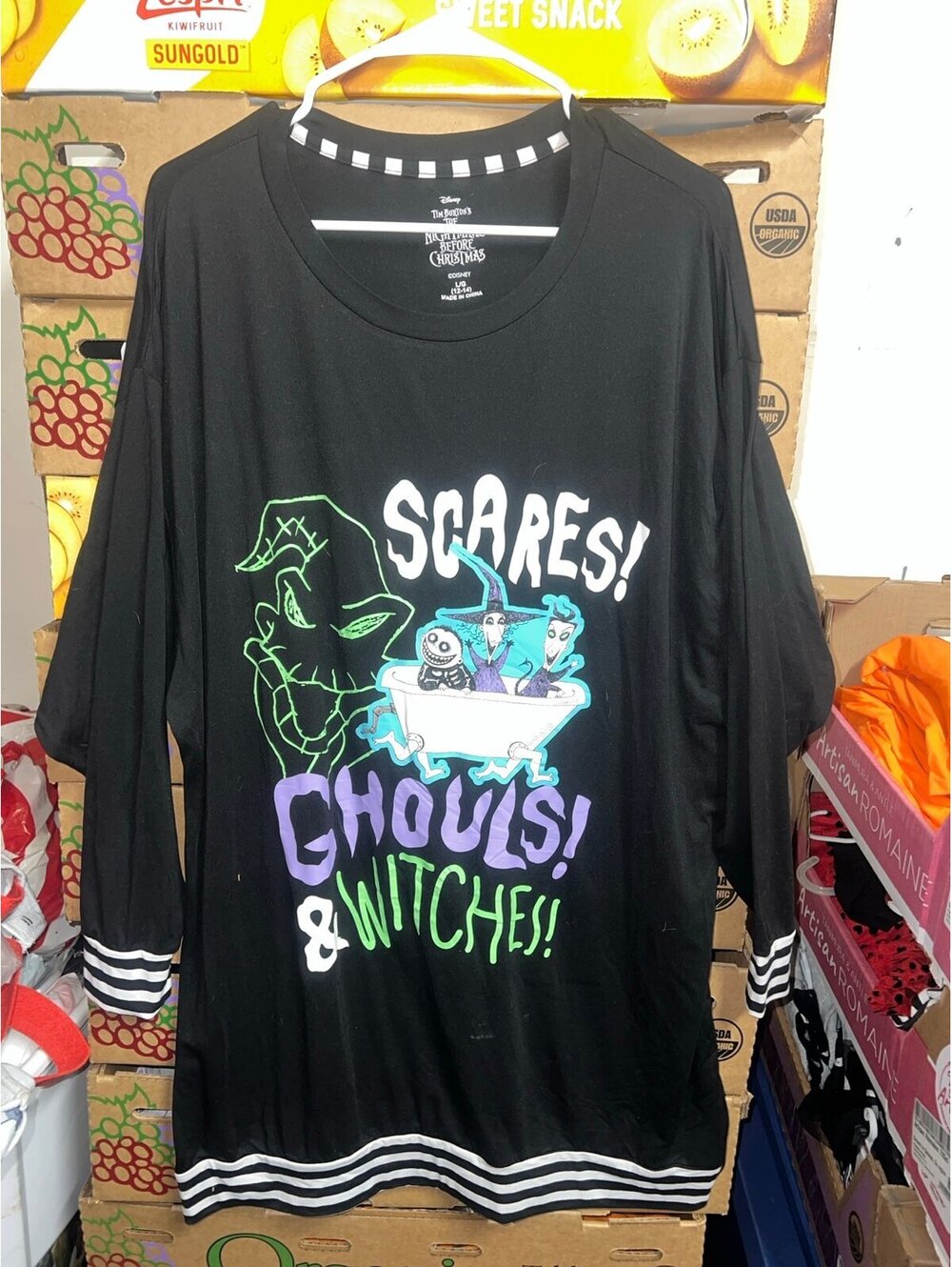 WOMENS Halloween pajamas size L